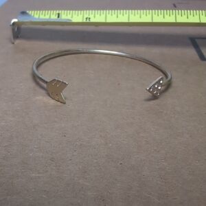 Gold Arrow Open Cuff Bracelet for Women